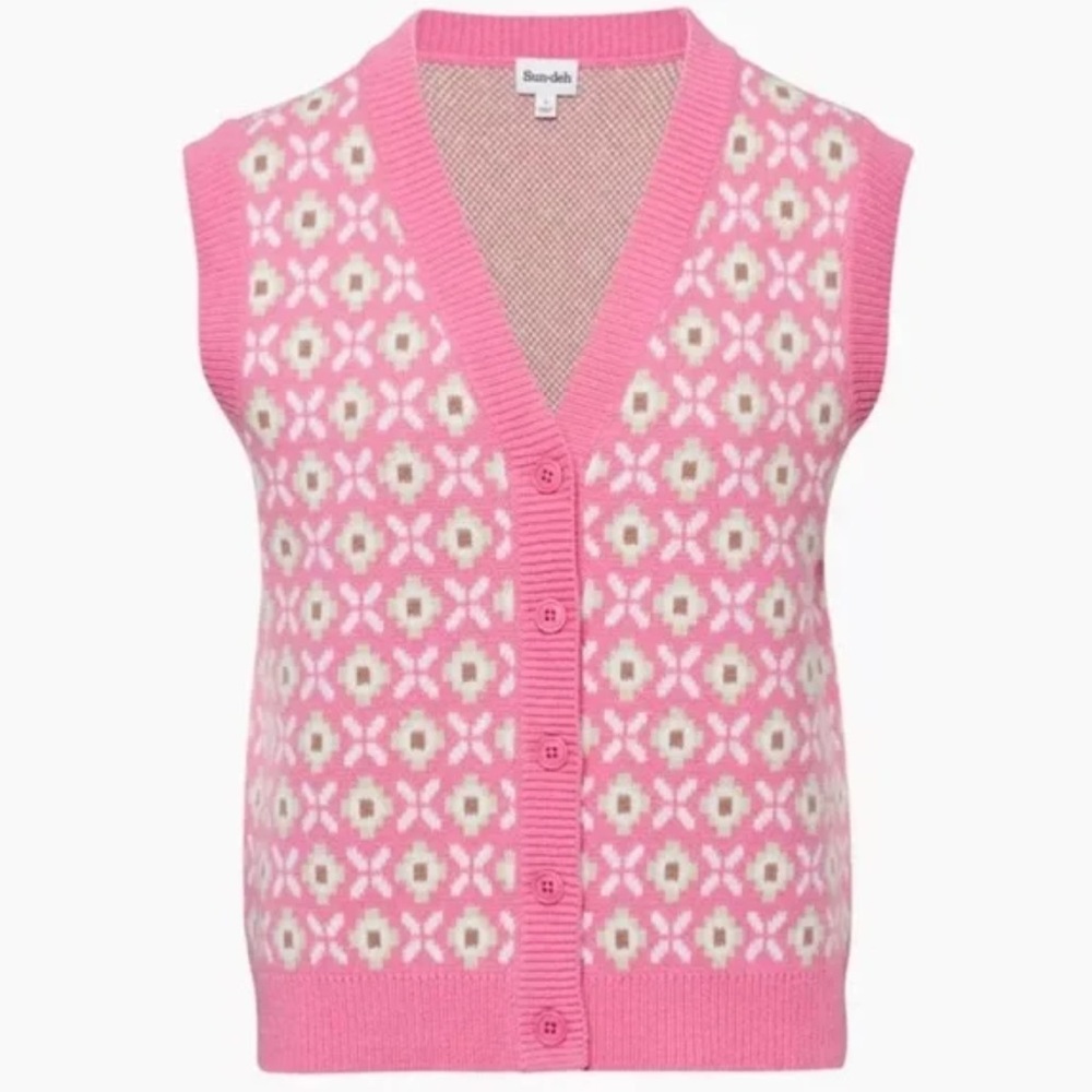 Aritzia Sunday Best Preston V-Neck Sweater Vest
